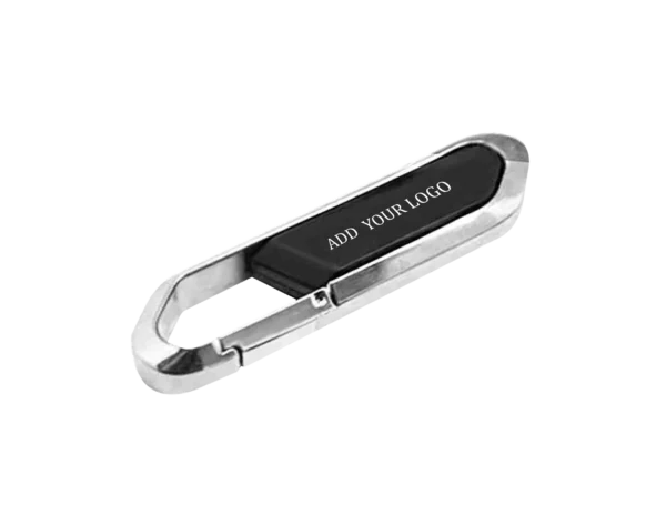 METAL PEN DRIVE WITH CARABINER : HiYath