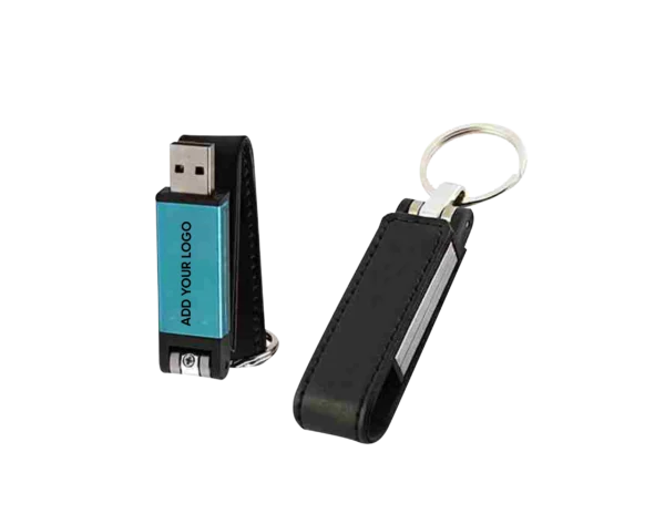 METAL PENDRIVE WITH LEATHER OUTER : HiYath